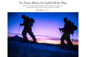 For Some Skiers, It’s Uphill All the Way – New York Times